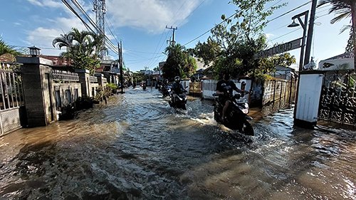 Banjir Rob Kembali Rendam Sebagian Banjarmasin Kalimantan Post