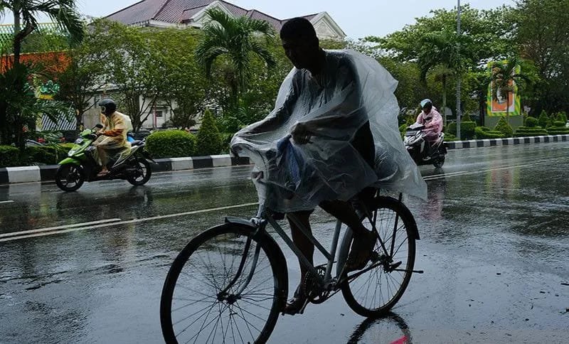 Hujan Berpotensi Guyur Banjarmasin Dan Sejumlah Kota Besar Di Indonesia