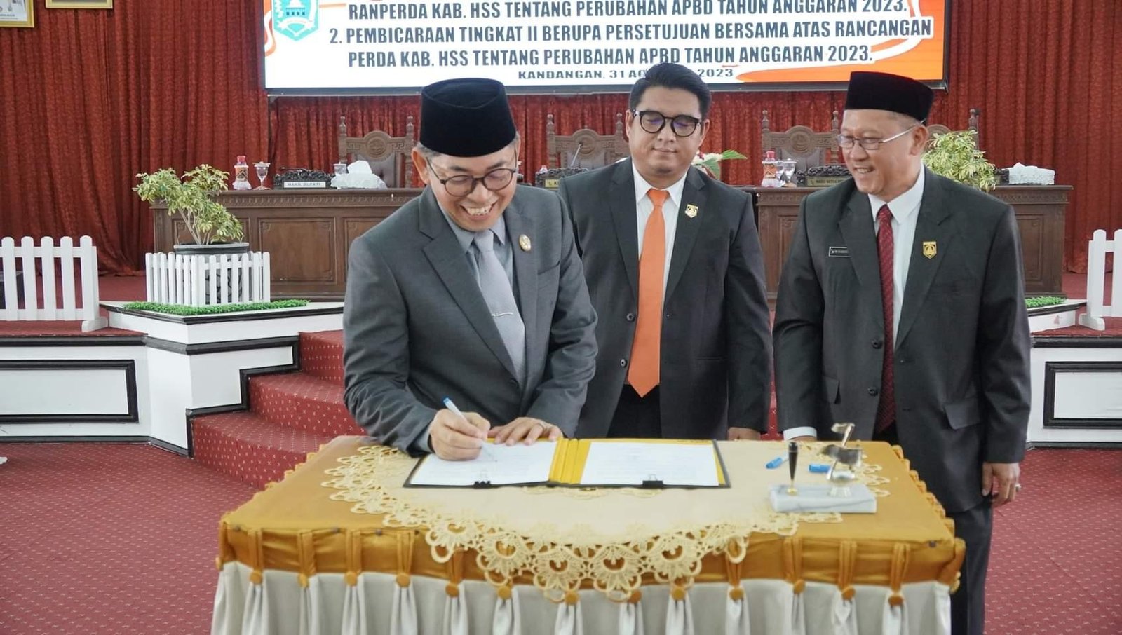 Perubahan APBD 2023 HSS Disepakati Naik Rp 600 Miliar