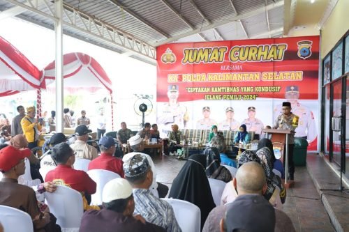 Kapolresta Minta Masyarakat Di Banjarmasin Selatan Jadi Agen Kamtibnas