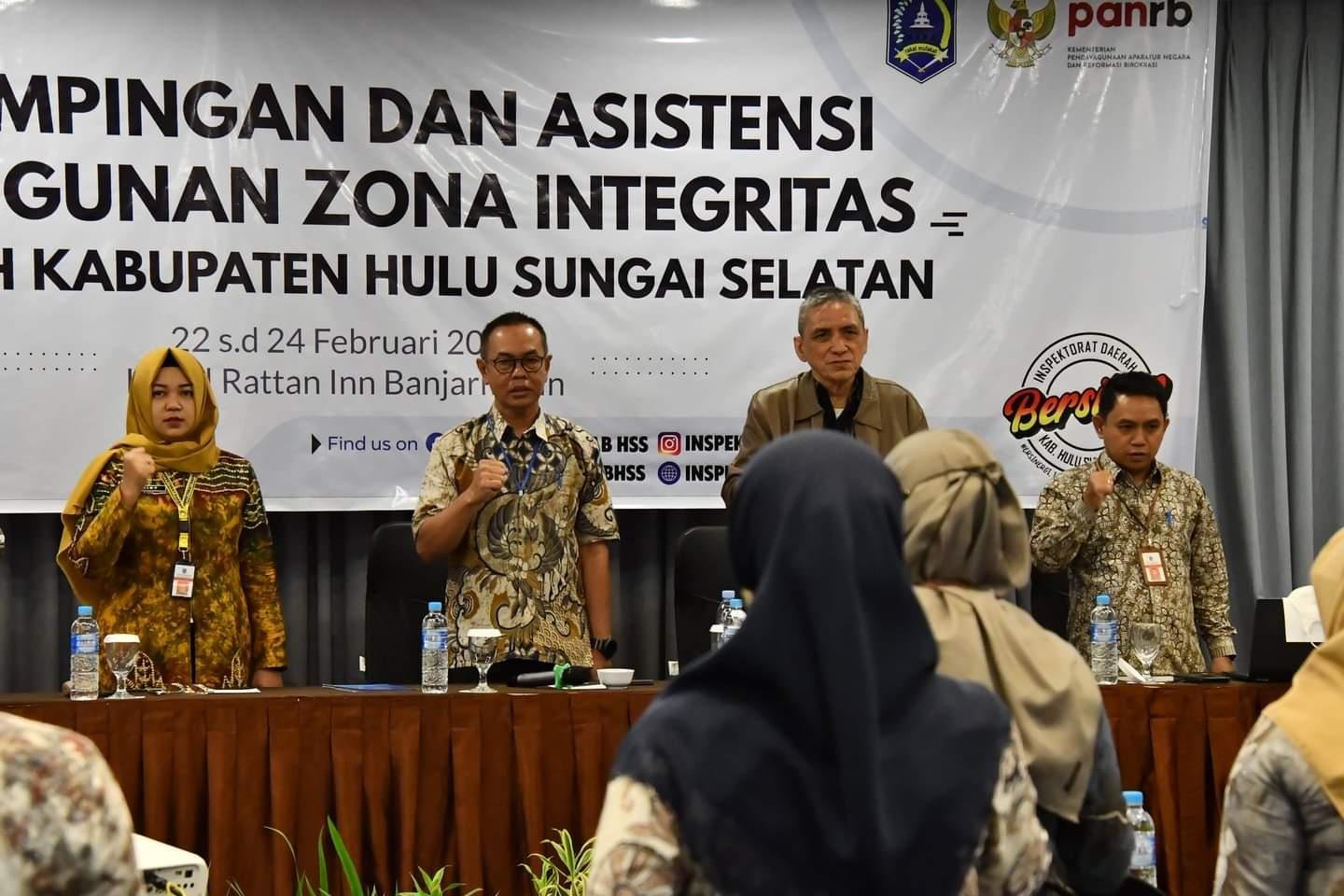 Sekda Buka Kegiatan Pendampingan Zona Integritas Opd