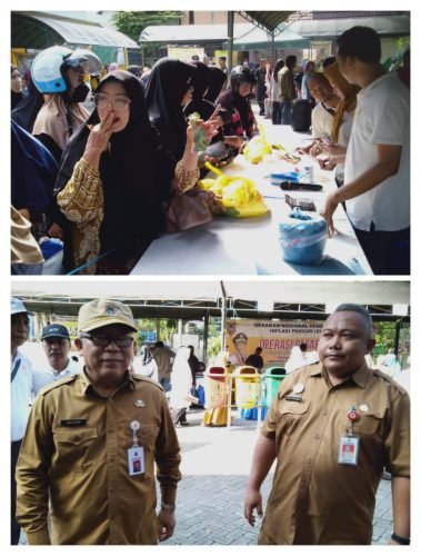 Tekan Inflasi Kadisdag Kalsel Dan Kabupaten Hst Gelar Operasi Pasar Murah