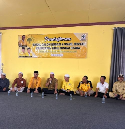 Tiga Bakal Calon Sudah Serahkan Berkas Pendaftaran Ke Dpd Golkar Hsu