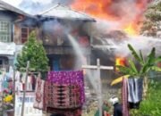 Rumah Muhidin Ludes Dilalap Api