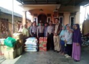 Polsek Utara Berikan Bantuan Korban Kebakaran