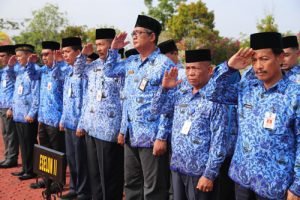 Harjad Korpri Rooswandi Salem  Sampaikan Amanat Presiden RI