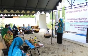 Tim Penilai dan Verifikasi Kesatuan Gerak  PKK-KB-Kesehatan Kunjungi Desa Tundakan