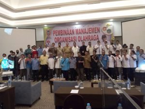 Dispora Gelar Pelatihan Manajemen Organisasi Olahraga 2020