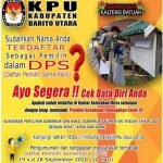 15 Barut Ilustrasi pengumuman DPS barut