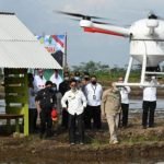 15 Kalteng HL Mentan RI Syahrul Yasin Limpo memantau food estate