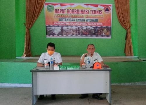 15 pulpis Rakor bencana karhutla