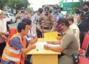 Hari Ketiga Penerapan Perwali 21 Warga Kedapatan Tanpa Masker