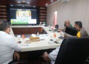 Bupati Ikuti Rakorsus Penegakan Hukum Prokes Pilkada