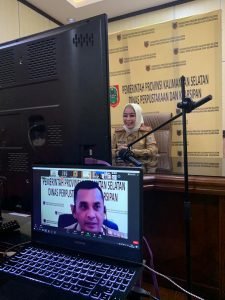 Dispersip Kalsel Angkat Tema Dekorasi Ruang Melaui Virtual