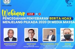 Ketua Dewan Pres M Nuh Minta, Media Jaga Berita Hox di Pilkada