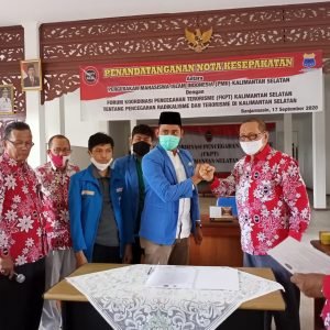 Sosialisasikan Cegah Paham Radikalisme FKPT Kalsel Gandeng Mahasiswa Islam