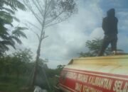 Siram Pohon di Perkantoran Pemprov Kalsel, Dua Tangki Air Dioperasikan Tiap Hari