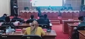 DPRD Balangan Gelar Paripurna Persetujuan Raperda APBD 2021