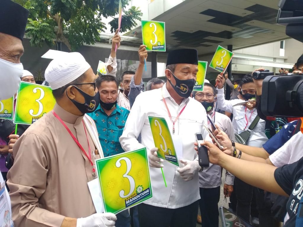 Beragam Makna dari Nomor Urut Tiga Paslon Pilkada Banjar 2 IMG 20200924 WA0067