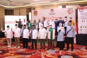 Ananda – Mushaffa Siap Sukseskan Kampanye Damai dan Sehat di Pilwali Banjarmasin