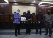 Rapat ParipurnaWabup Paparkan Nota Keuangan Perubahan APBD 2020