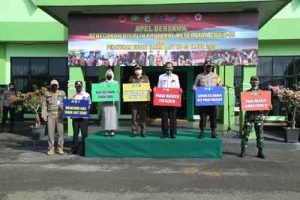 Penegakan Protokol Kesehatan Kota,Kecamatan dan Desa Harus Disiplin
