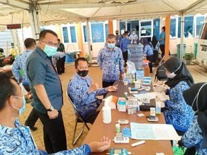 Pejabat Pemerintah&nbsp;dan ASN SertaHonorer Ikuti Pemeriksaan PTM
