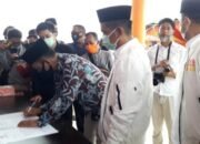 Syafruddin, M Alpiya Rakhman Daftar ke KPU