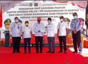 Kantor Unit Layanan Paspor Resmi Dibuka di Tapin