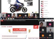 SMKN 4 Banjarmasin Gelar Webinar #Cari_Aman Berkendara Bersama Honda