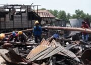 Korban Kebakaran Pulau Bromo Dibantu Hibah Galam