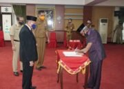 Bupati Lantik Direktur Umum PDAM Intan Banjar