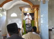 Ansharuddin Jadi Khatib Jumat di Masjid Darul Muhajirin Desa Sumber Rezeki