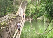 Jembatan Gantung Desa Sungsum Ambruk, PUPR Segera Perbaiki