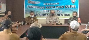 Kades Ikuti FGD Bahas Situasi Covid 19