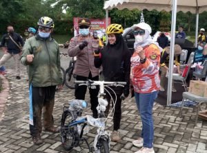 Gowes Sumpah Pemuda 2020Kadispora Umpat Balicak