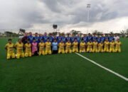 Laga sepakbola persahabatan Allstar Kalsel dan Tanah Laut