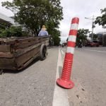 Hal 10 2 Klm Stick Cone Lajur Sepeda