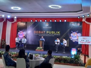 Putaran Pertama Debat Kandidat Paslon Bupati dan Wakil Bupati Balangan