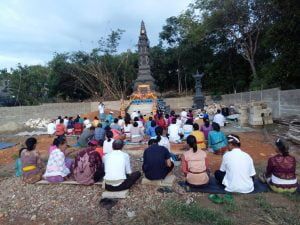 Pembangunan Kori Agung PURA dengan menggunakan istilah PANDUNGKULAN
