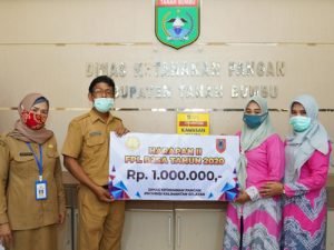 KWT Sawi Desa Sinar Bulan Terbaik Penilaian P2L Tingkat Provinsi