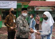 BSM Amuntai Salurkan Bantuan Beasiswa dan Sarana Cuci Tangan