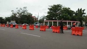 Dishub Gelar Rekayasa Lalulintas di Lapangan Murdjani