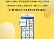 Bayar Tagihan Pajak Kendaraan Bermotor Di M-Banking Bank Kalsel