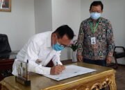 Bupati Tapin Terima Aset Barang Milik Negara Kementrian PUPR RI