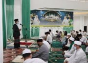 Bupati dan Wabup Shalat Idul Fitri Kantor Baru Sekretariat Daerah