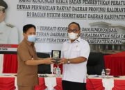 Bupati Tapin Sambut Kunker Bapemperda DPRD Kalimantan Selatan