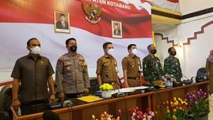 Pemkab Kotabaru Ikuti Rakor Penanganan Covid-19 Secara Virtual Bersama Mendagri
