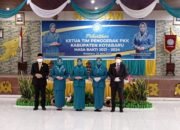 Hj Fatma Idiana Sayed Jafar Dilantik Sebagai Ketua TP-PKK Kotabaru