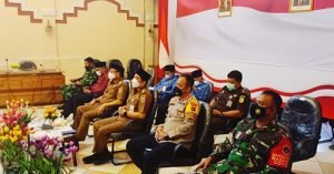 Pemkab Kotabaru Ikuti Zoom Meeting Bersama Presiden Jokowi